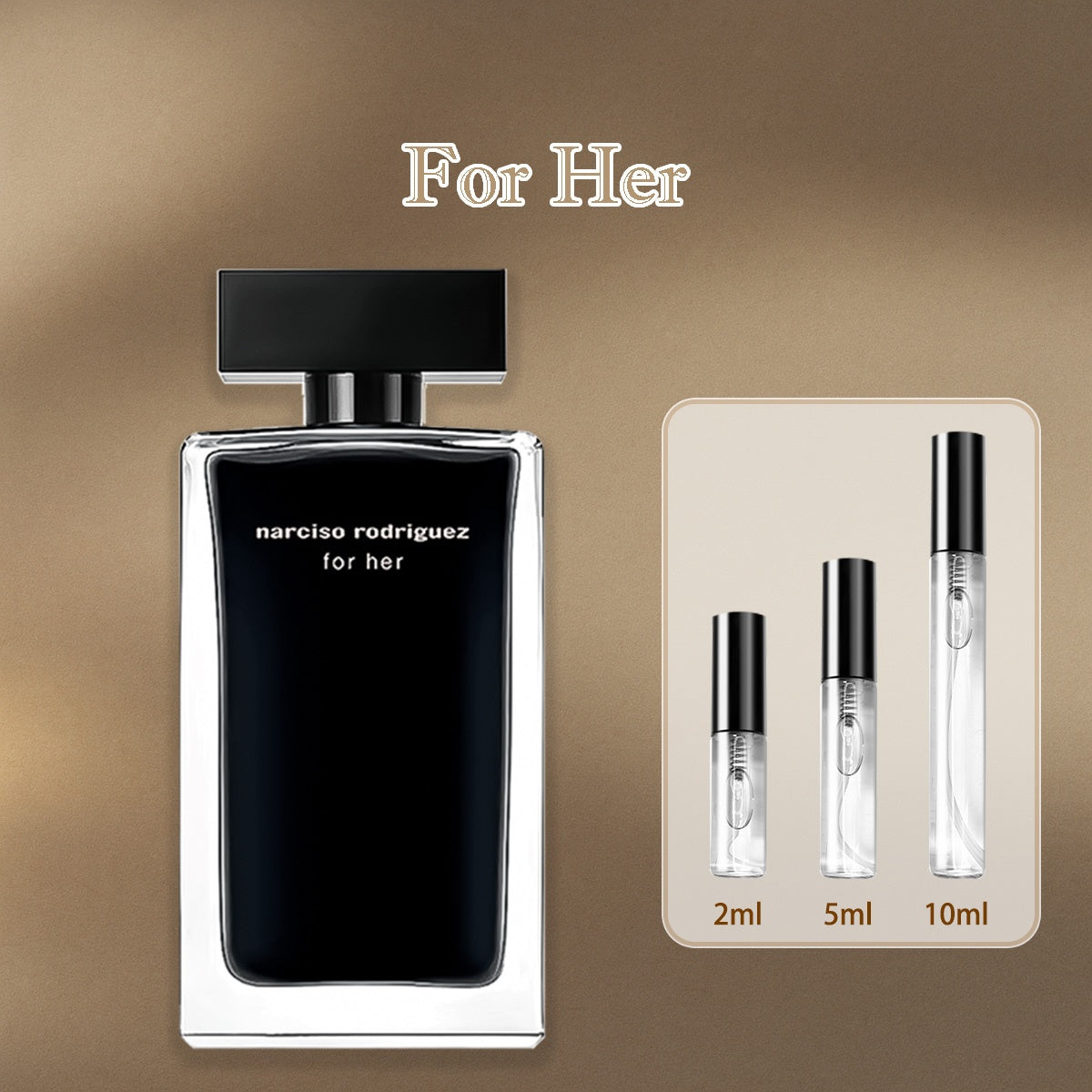 【ของแท้✓จัดส่งรวดเร็ว】for Her EDP & Fleur Musc for Her 2ml/5ml/10ml น้ําหอมผู้หญิง สินค้าขายดี ขนาดทดลอง น้ำหอมพกพา ติดทนนาน