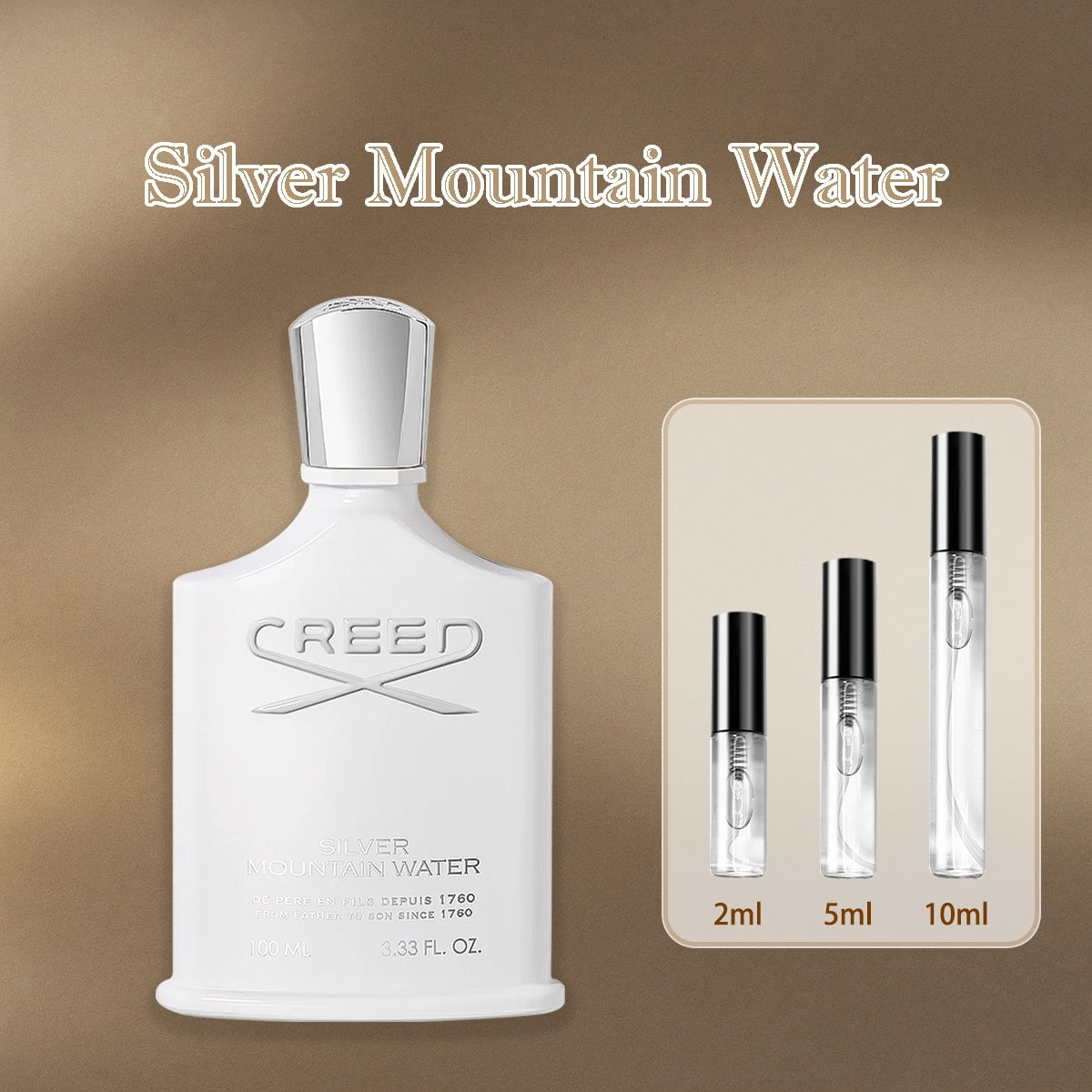 【ของแท้✓จัดส่งรวดเร็ว】Aventus/Silver Mountain Water/Green Irish Tweed EDP น้ําหอมชาย น้ําหอม unisex กลิ่นติดทนนาน น้ำหอมขายดี น้ำหอมพกพา น้ําหอมชาย