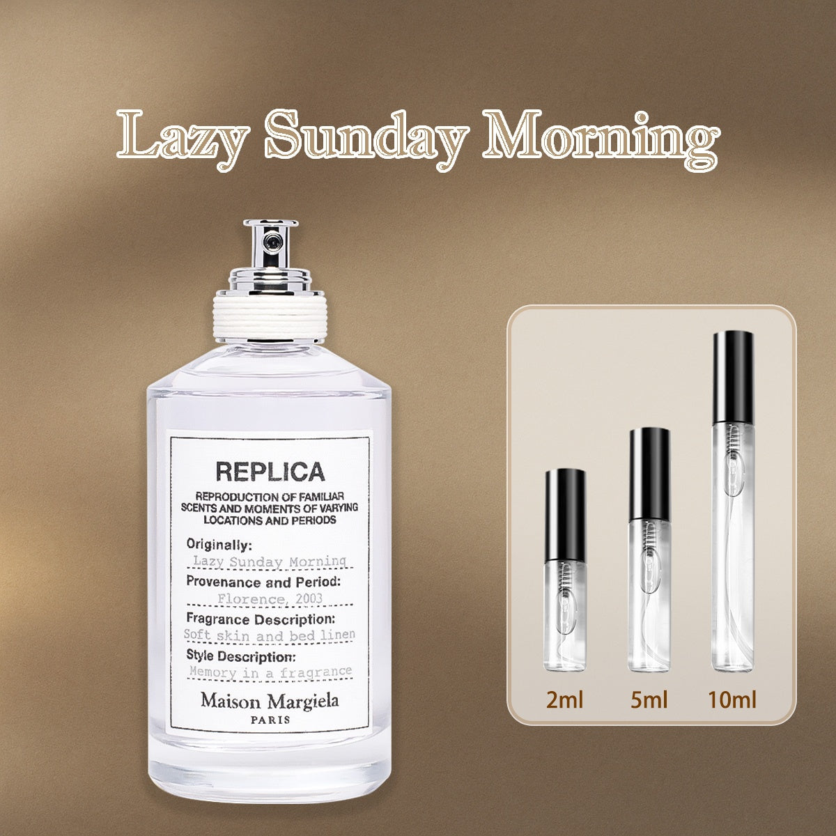 【ของแท้✓จัดส่งรวดเร็ว】 Lazy Sunday Morning EDT 2ml / 5ml / 10ml น้ําหอ