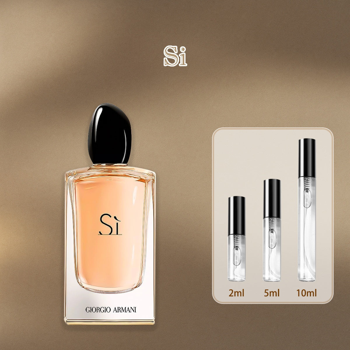 【ของแท้✓ติดทนนาน】Sì EDP 2ml / 5ml / 10ml น้ําหอมแท้ น้ําหอมผู้หญิง น้ำ