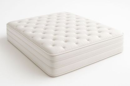 Queen Size Mattress Quilted Fabric Innerspring 203cm x 152cm x 30cm