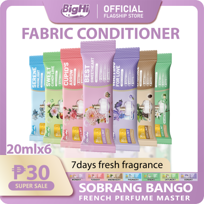 BigHi 20MLx6 Fabric Conditioner Best Sweetheart Blossom Aroma Scent
