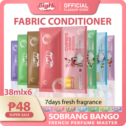 BigHi 38MLx6 Fabric Conditioner Cupid's Arrow Eastern Rose Scent