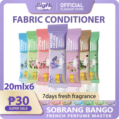 BigHi 20MLx6 Fabric Conditioner Waiting For Love Lavender Scent