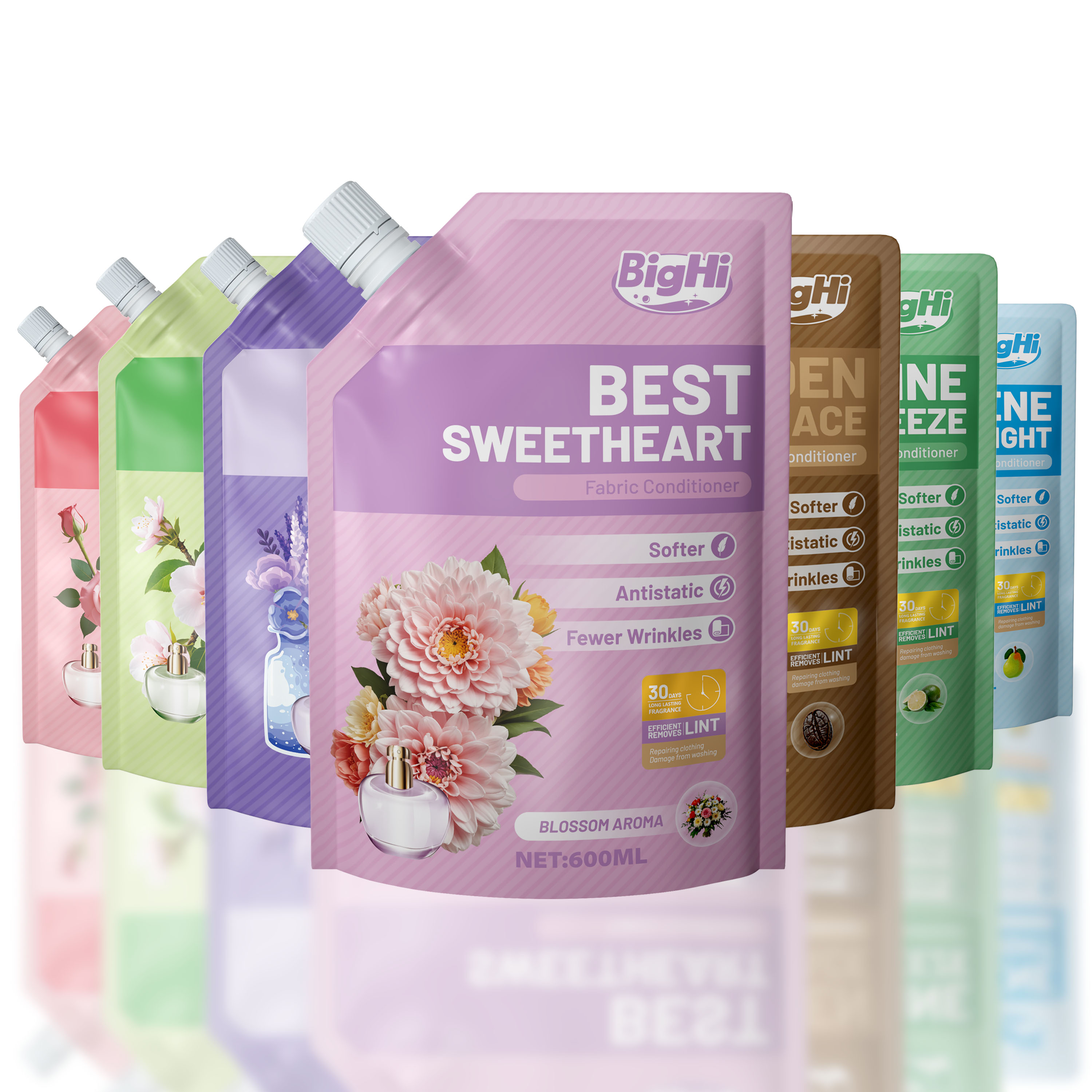BigHi 600ML Fabric Conditioner Best Sweetheart Blossom Aroma Scent