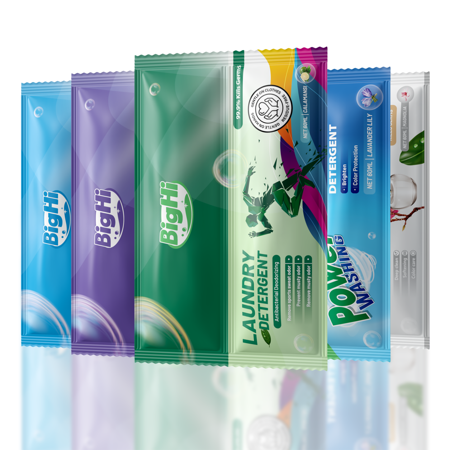 BigHi 60ML Liquid Laundry Detergent Calamansi Scent