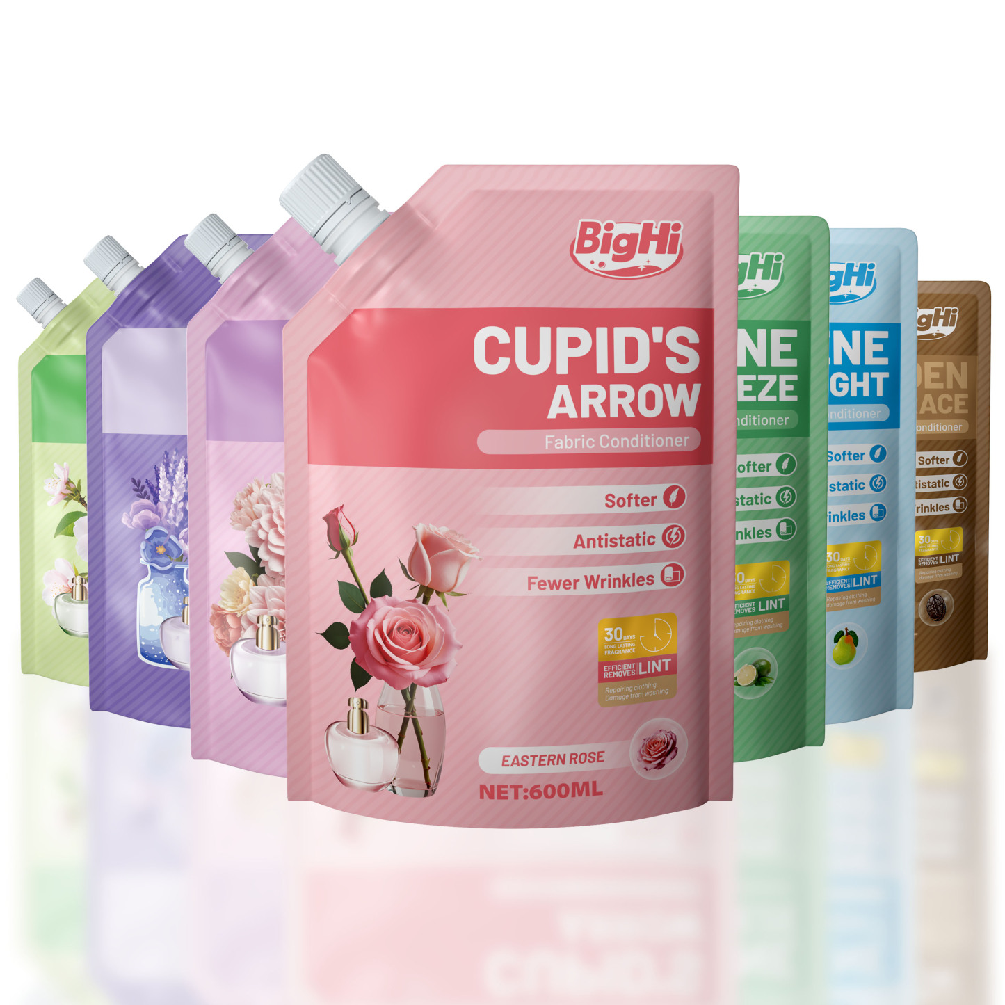 BigHi 600ML Fabric Conditioner Cupid's Arrow Eastern Rose Scent