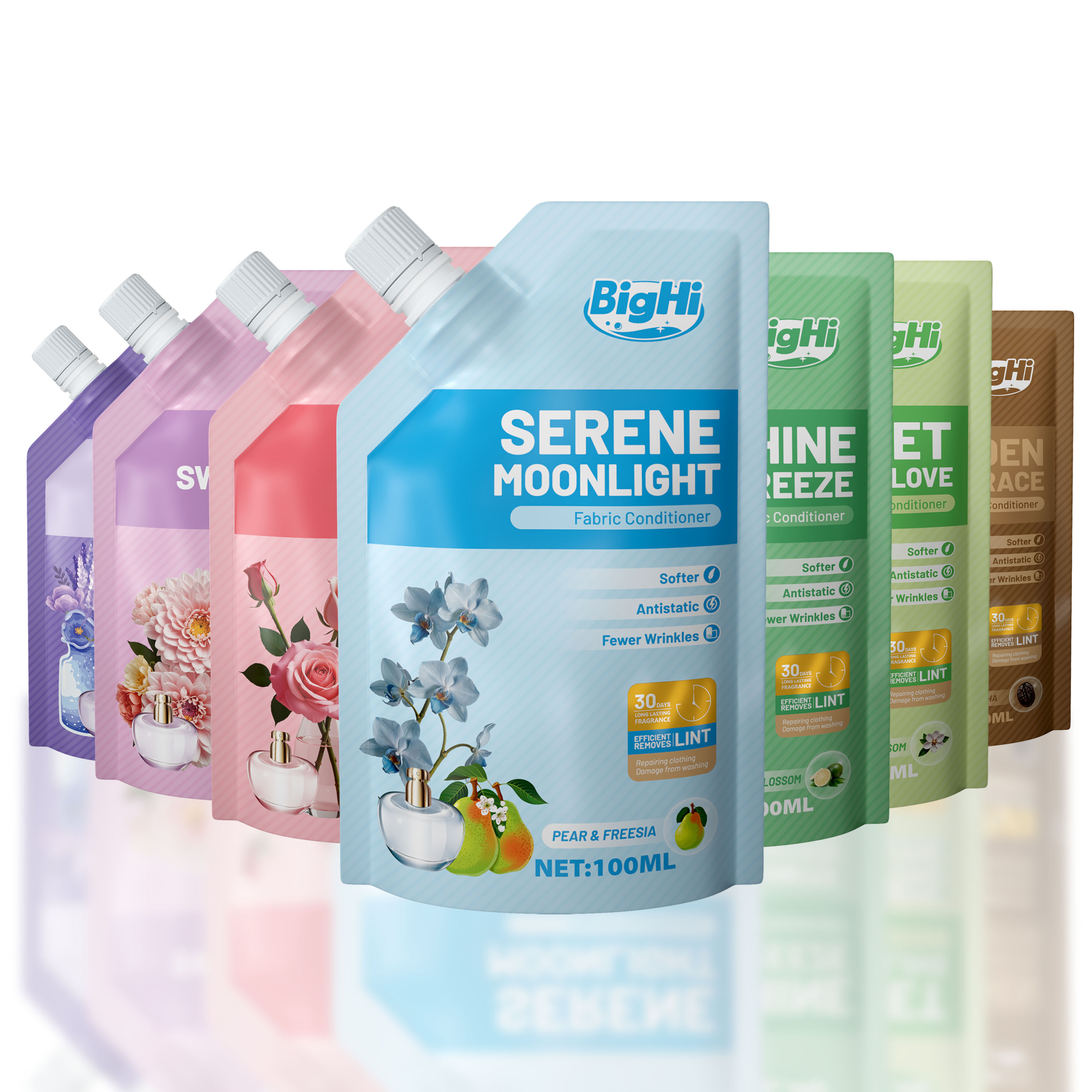 BigHi 100ML Fabric Conditioner Serene Moonlight Pear and Freesia Scent
