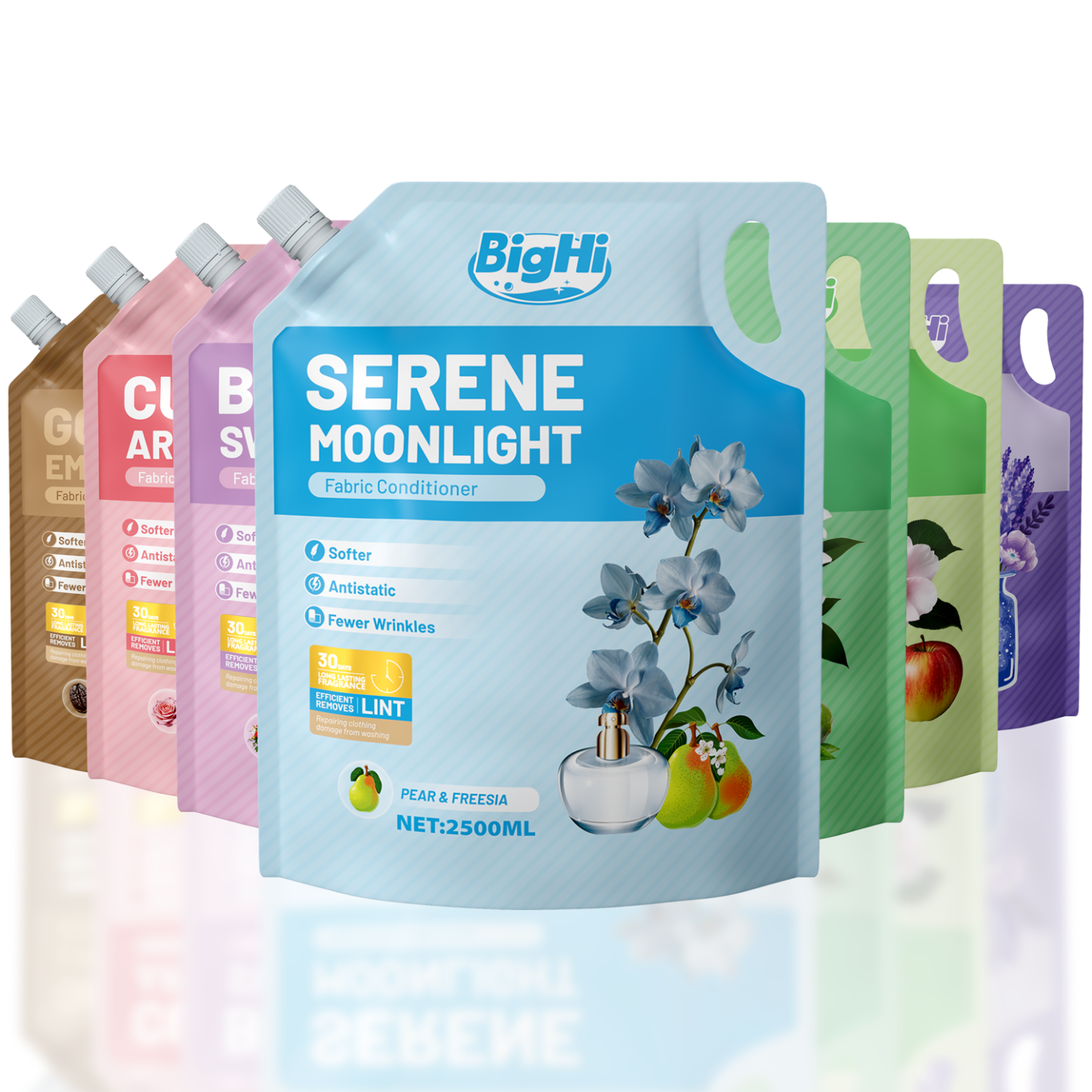 BigHi 2500ML Fabric Conditioner Serene Moonlight Pear and Freesia Scent