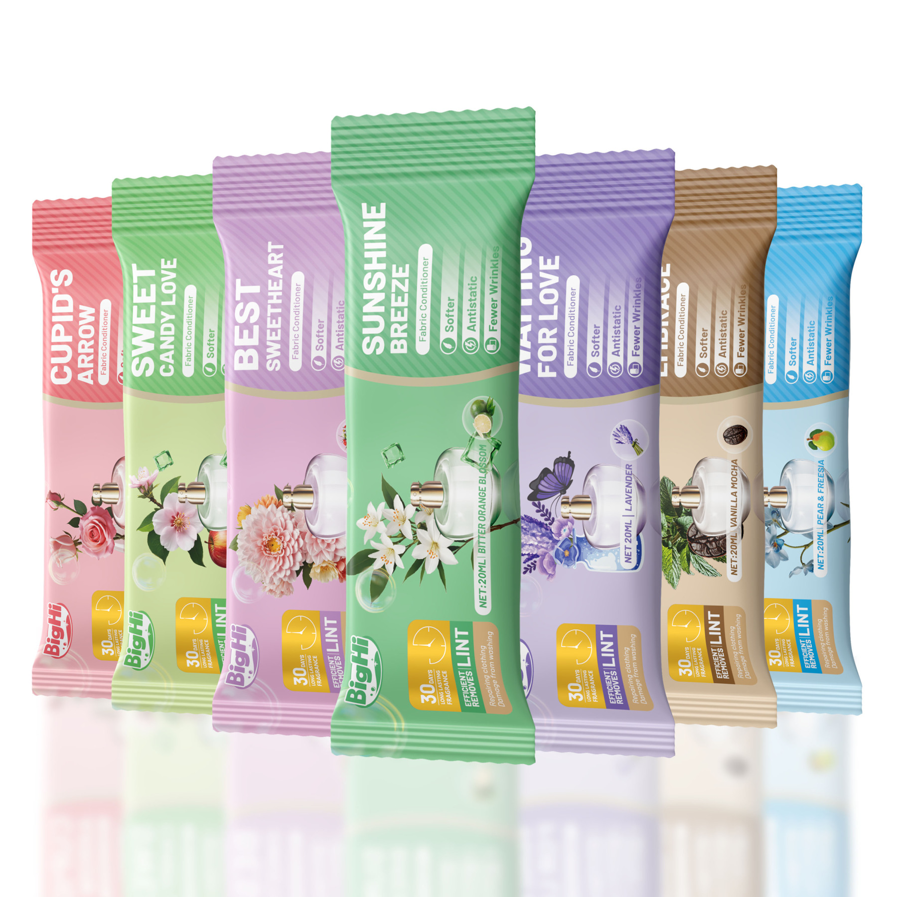 BigHi 20ML Fabric Conditioner Sunshine Breeze Bitter Orange Blossom Scent