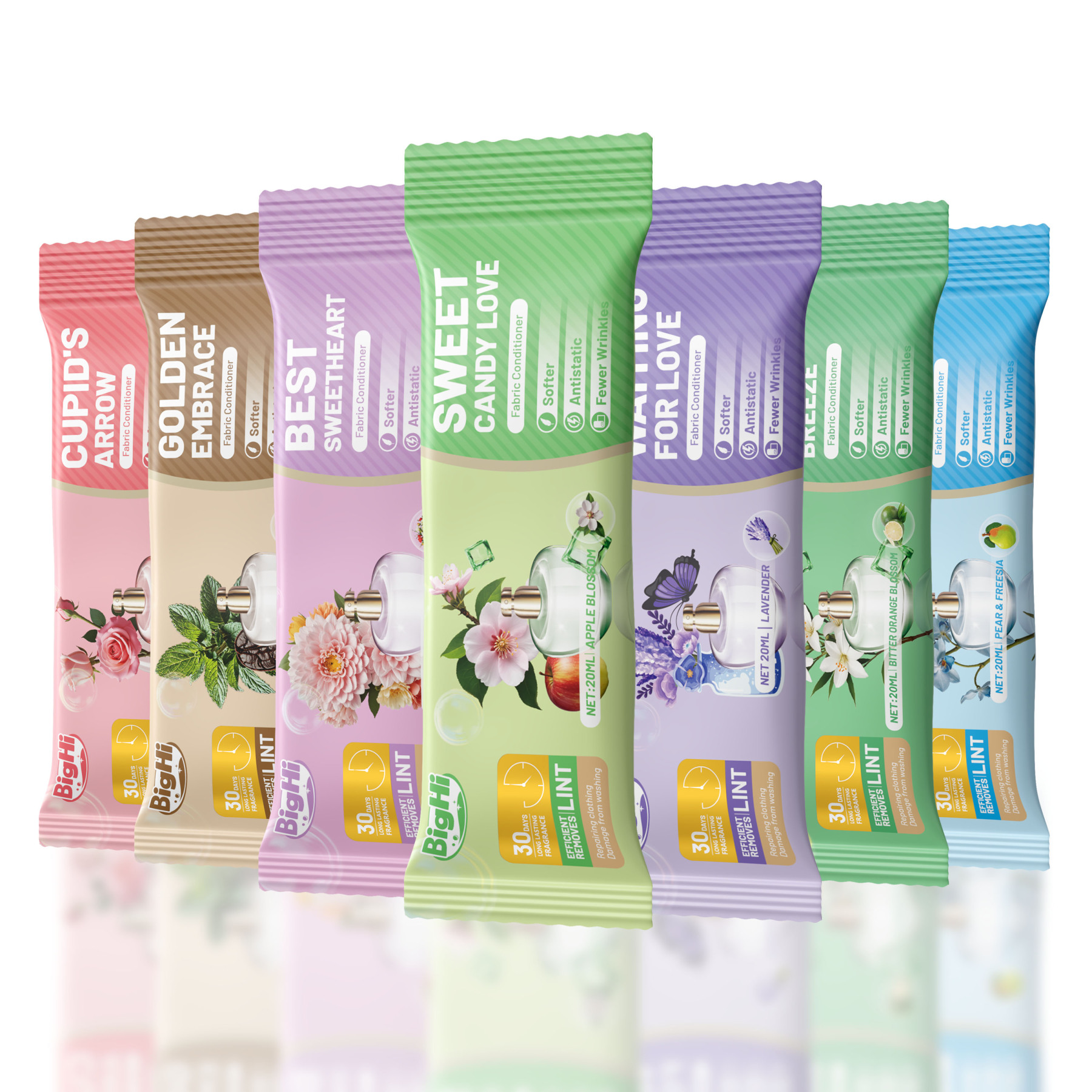 BigHi 20ML Fabric Conditioner Sweet Candy Love Apple Blossom Scent