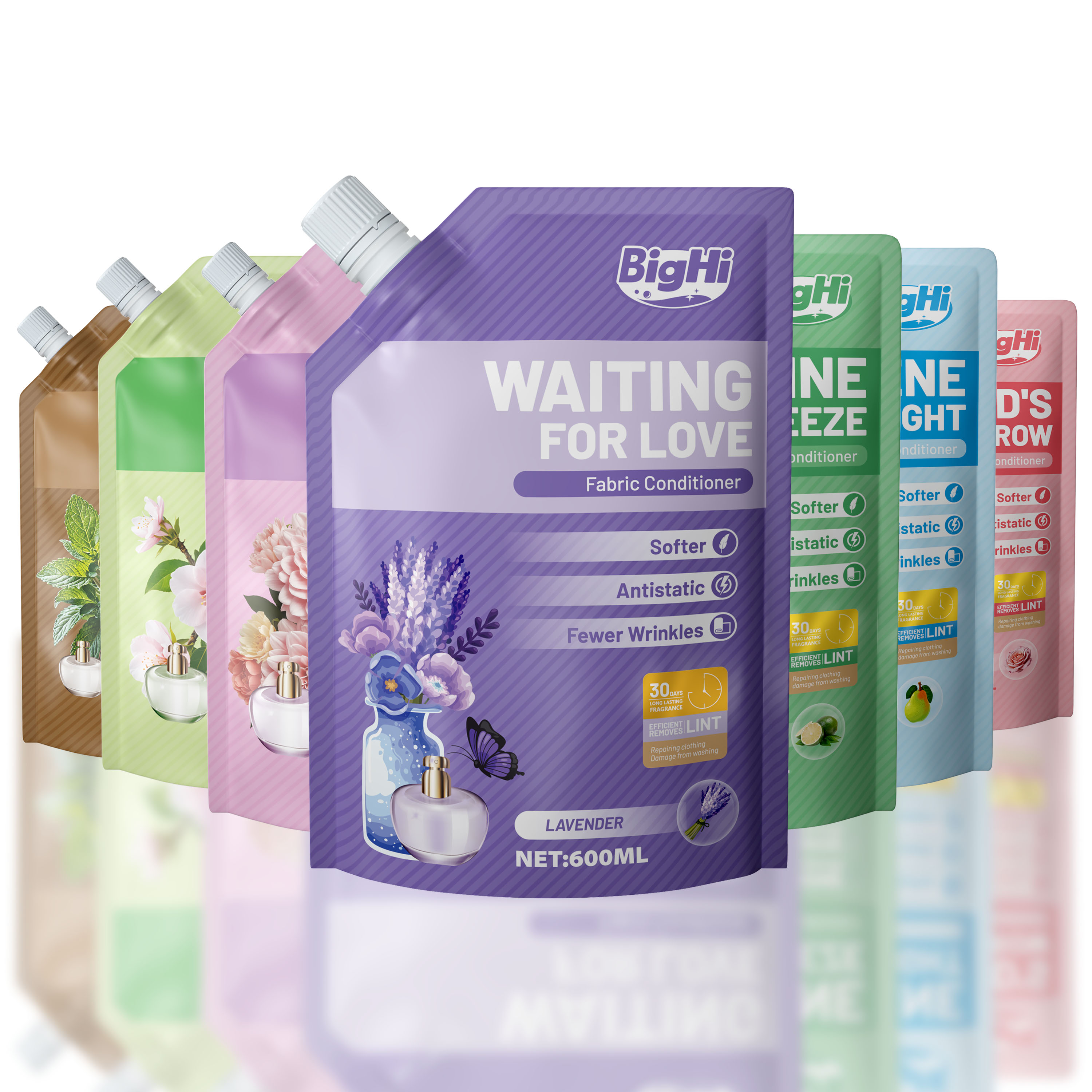 BigHi 600ML Fabric Conditioner Waiting For Love Lavender Scent