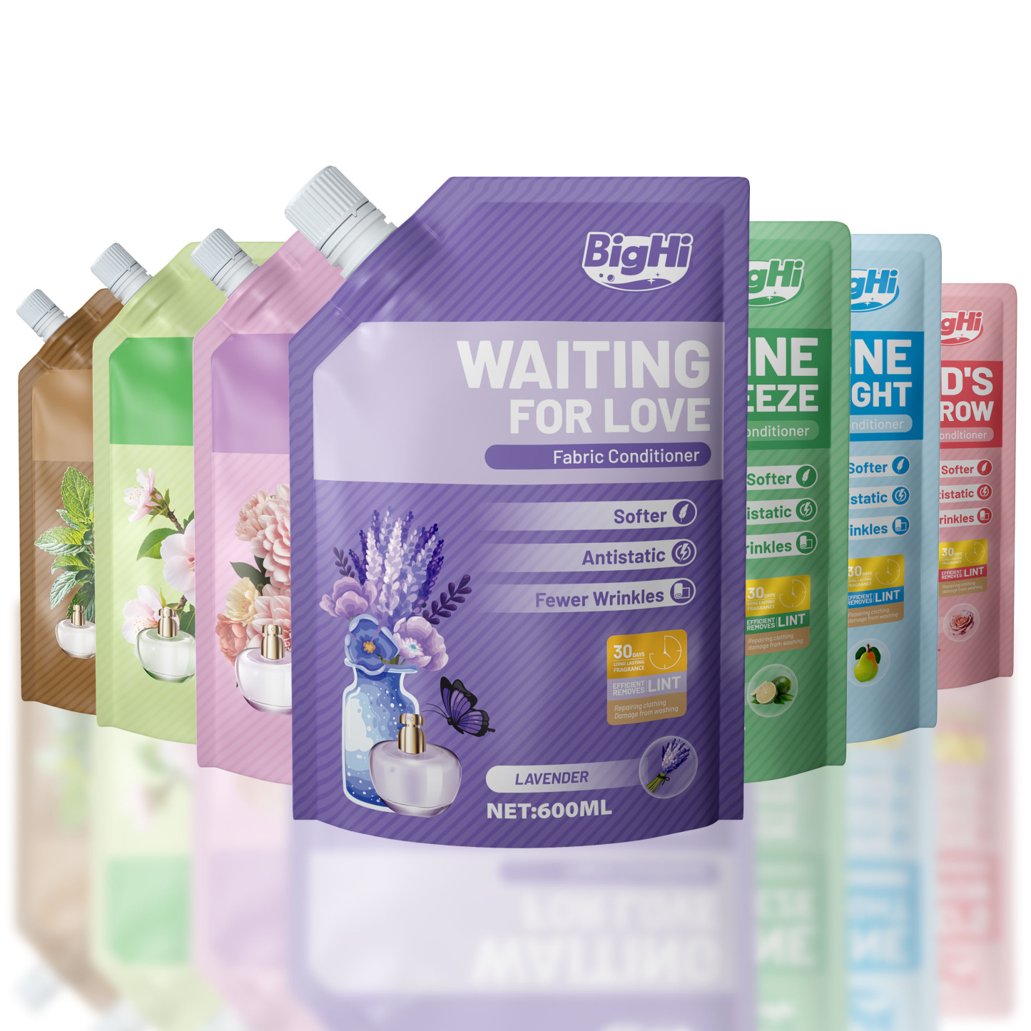 BigHi 600ML Fabric Conditioner Waiting For Love Lavender Scent