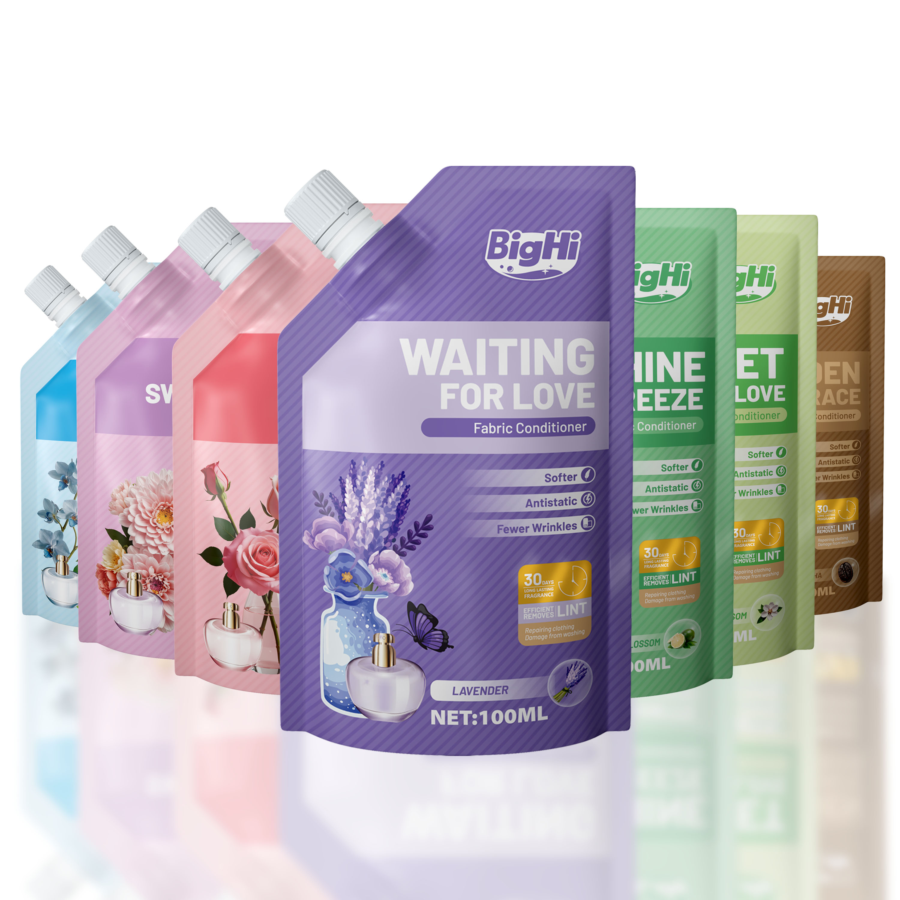 BigHi 100ML Fabric Conditioner Waiting For Love Lavender Scent