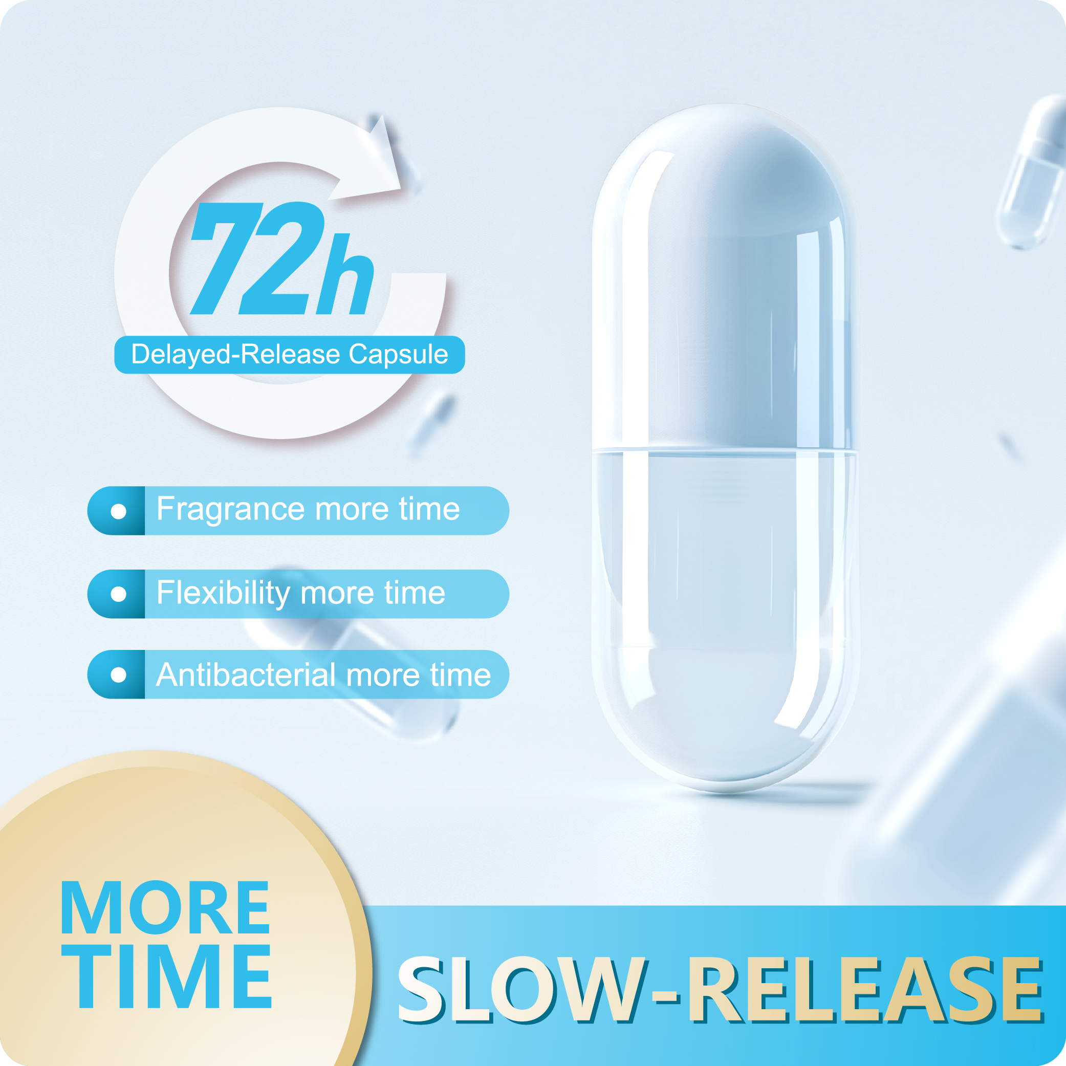 BigHi 500G Liquid Laundry Detergent Hawaii Colorful Pear Scents