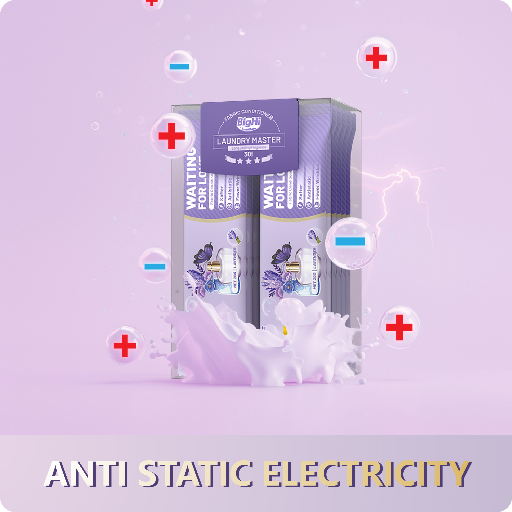 BigHi 20ML Fabric Conditioner Cupid's Arrow Eastern Rose Scent