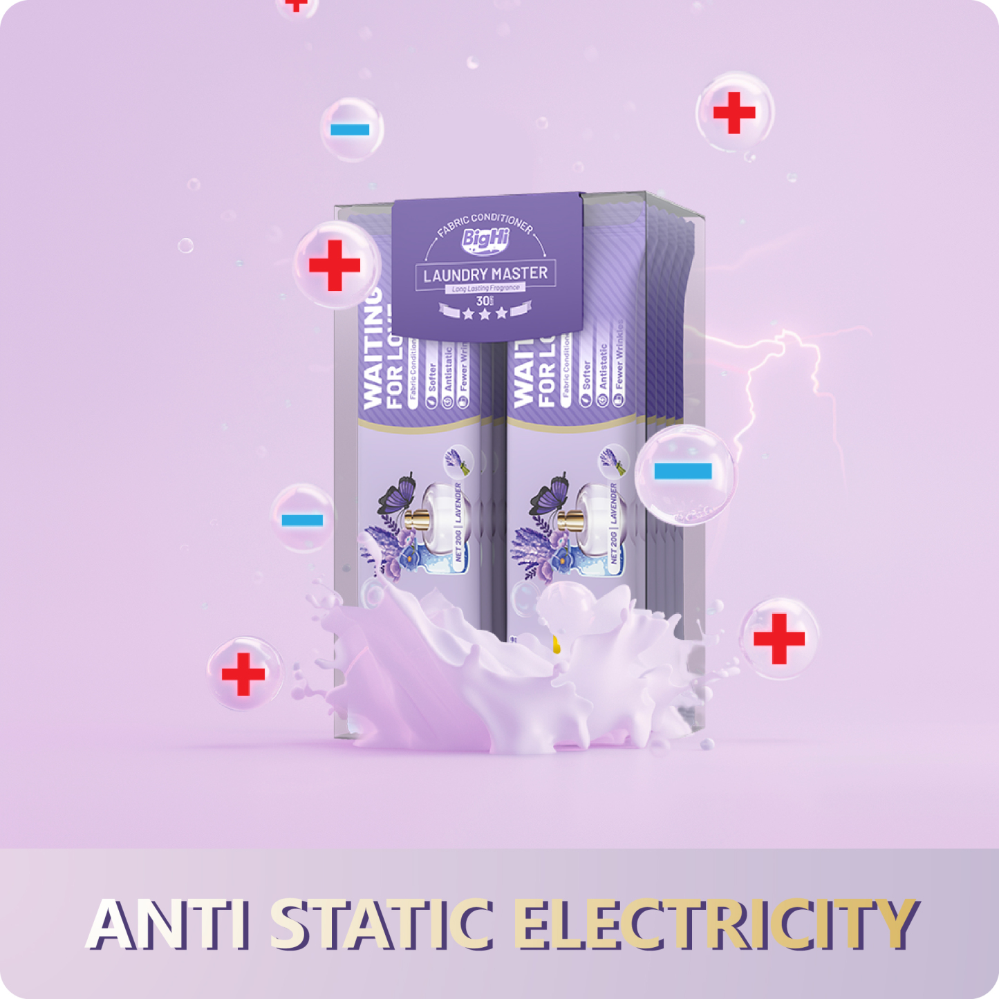 BigHi 20ML Fabric Conditioner Cupid's Arrow Eastern Rose Scent