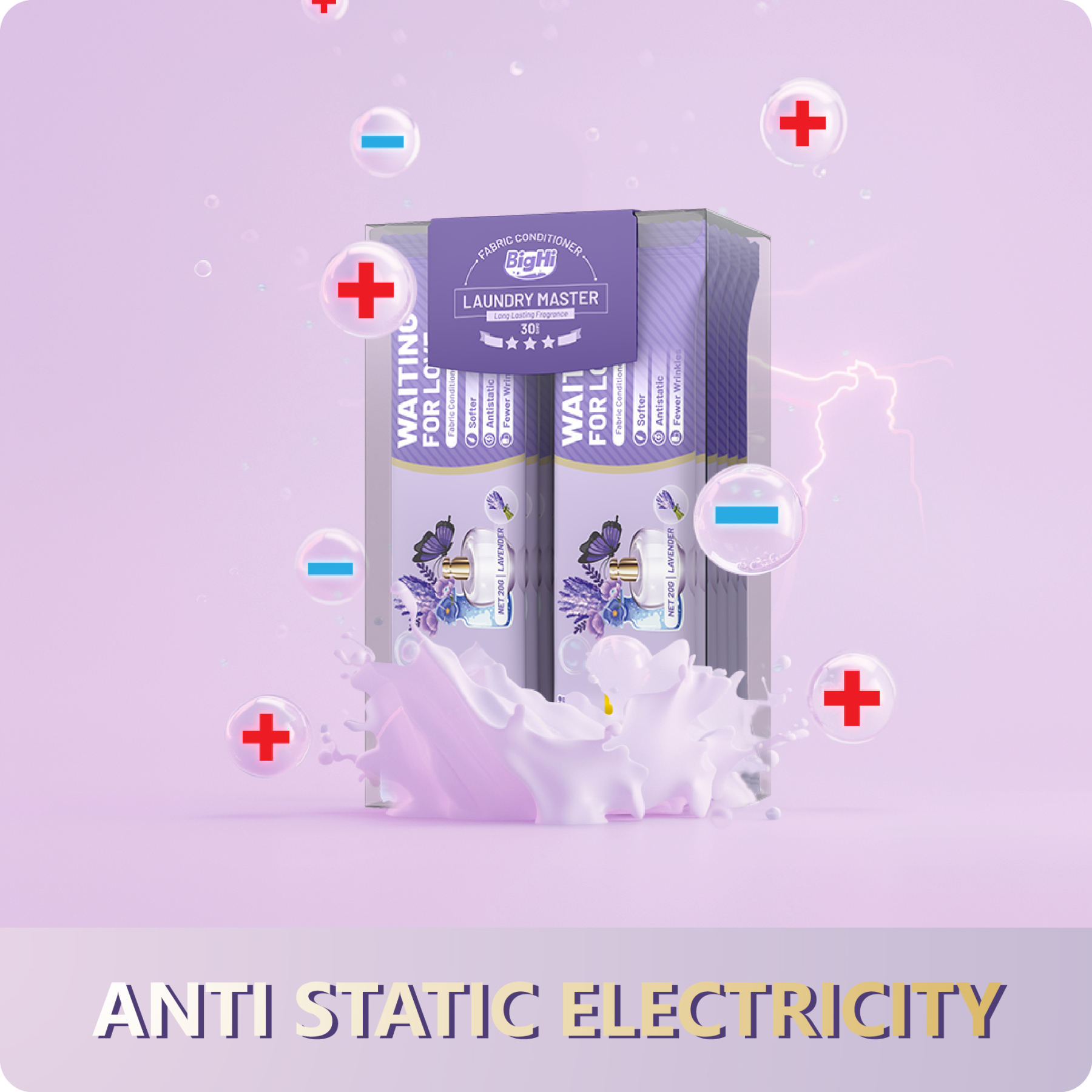 BigHi 20ML Fabric Conditioner Cupid's Arrow Eastern Rose Scent