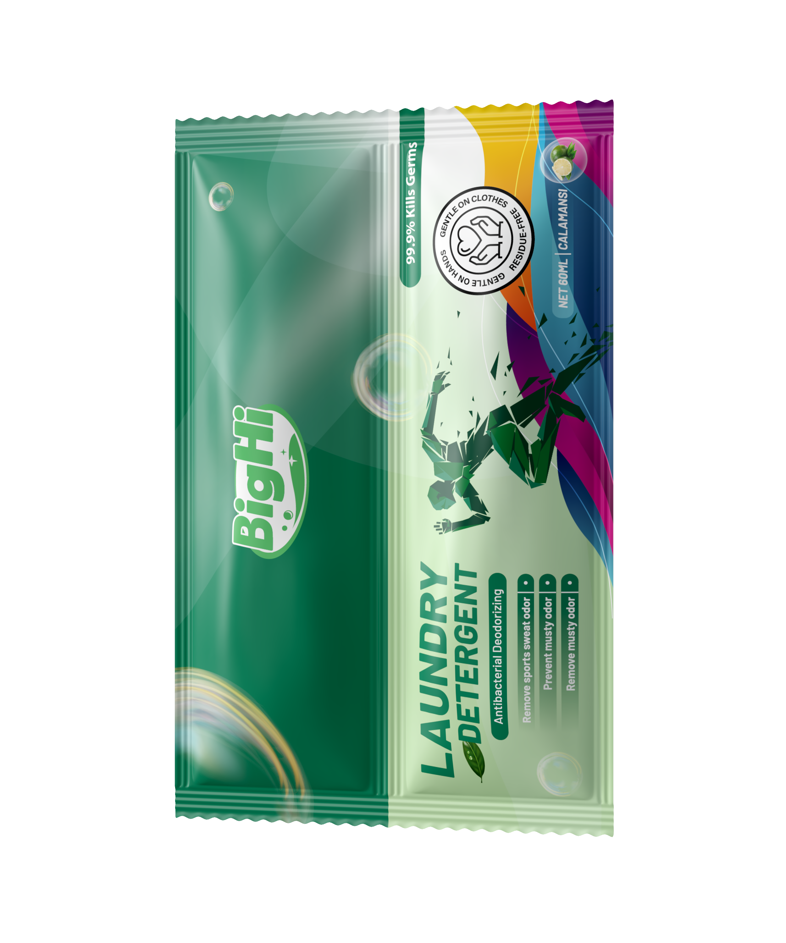 BigHi 60ML Liquid Laundry Detergent Calamansi Scent