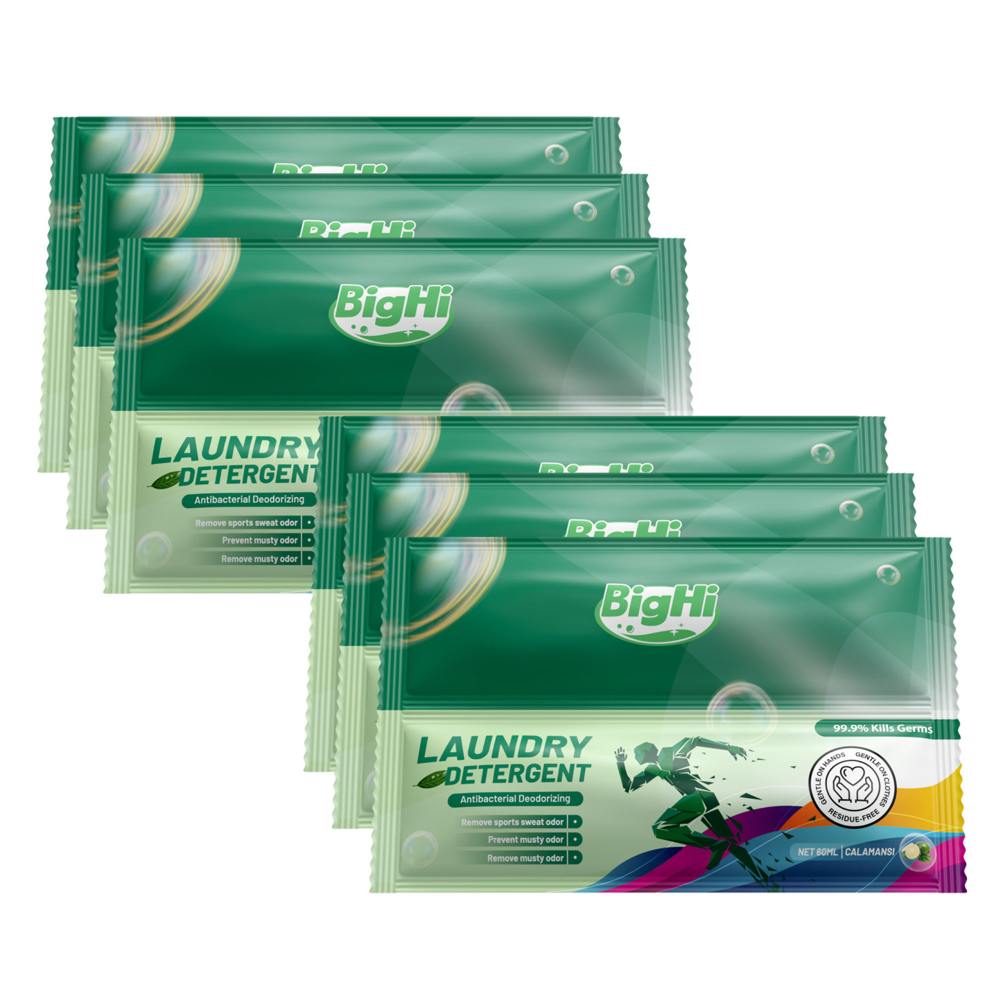 BigHi 60ML Liquid Laundry Detergent Calamansi Scent