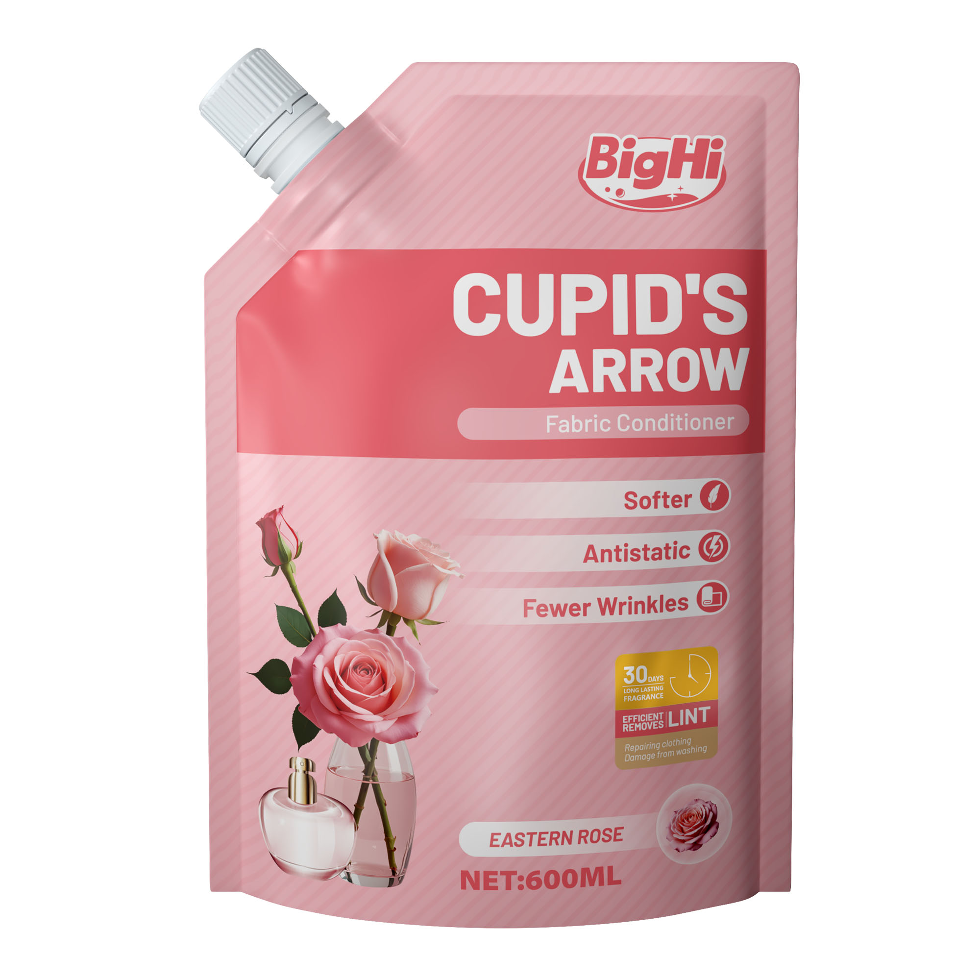 BigHi 600ML Fabric Conditioner Cupid's Arrow Eastern Rose Scent