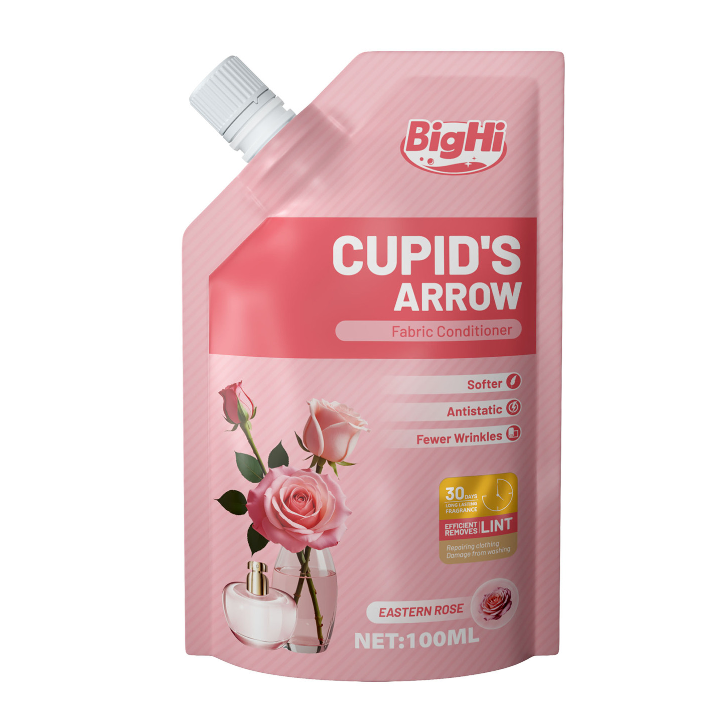 BigHi 100ML Fabric Conditioner Cupid's Arrow Eastern Rose Scent