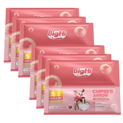 BigHi 38MLx6 Fabric Conditioner Cupid's Arrow Eastern Rose Scent