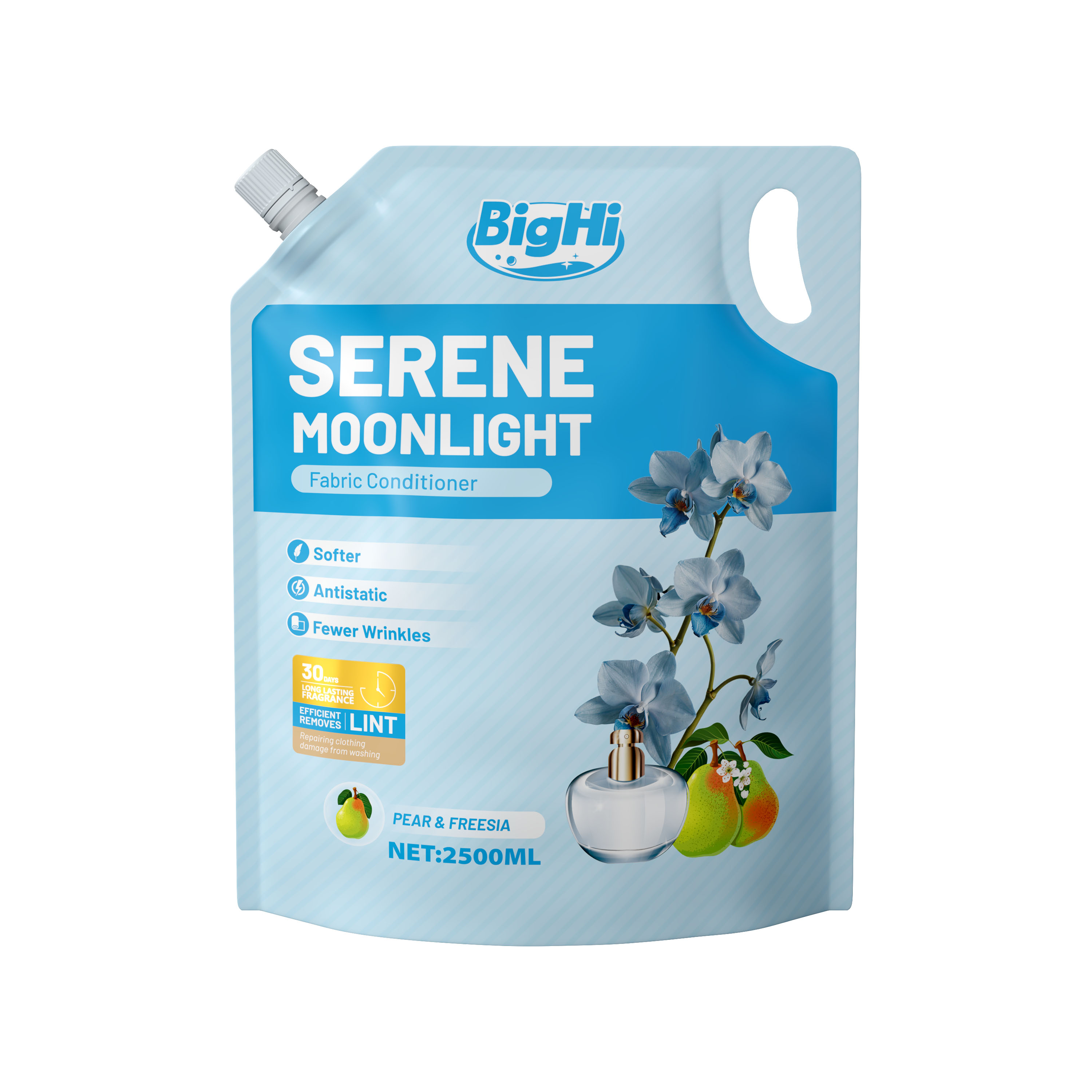 BigHi 2500ML Fabric Conditioner Serene Moonlight Pear and Freesia Scent