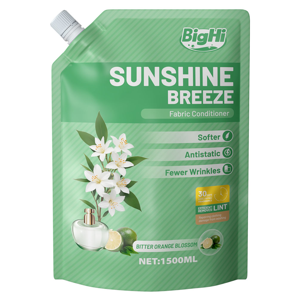 BigHi 1500ML Fabric Conditioner Sunshine Breeze Bitter Orange Blossom 
