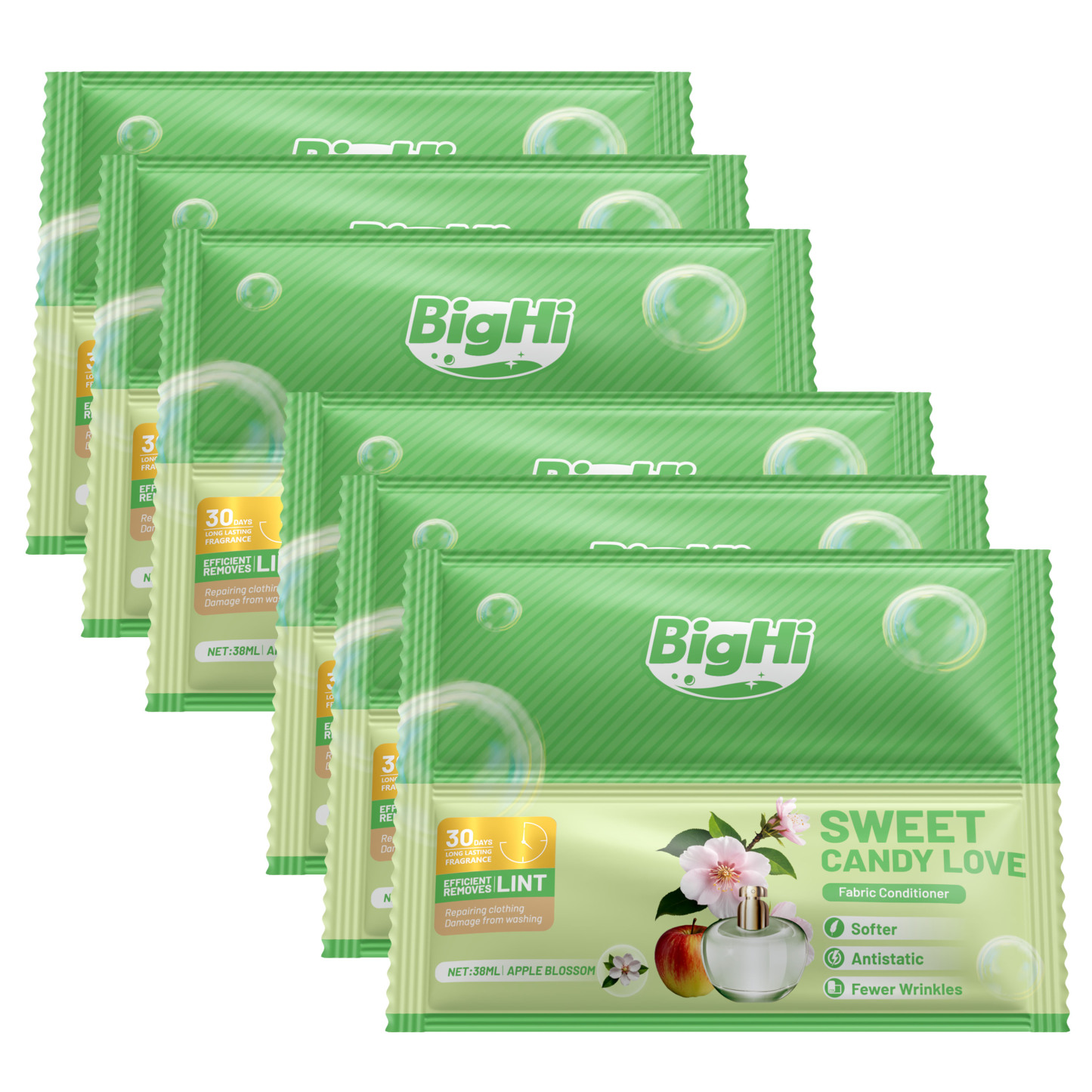 BigHi 38ML Fabric Conditioner Sweet Candy Love Apple Blossom Scent