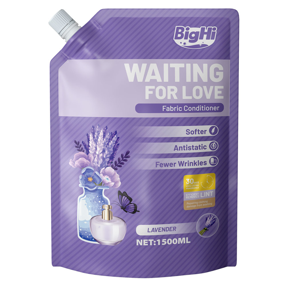 BigHi 1500ML Fabric Conditioner Waiting For Love Lavender Scent
