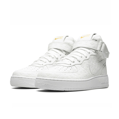 【Louis Vuitton X Nike Air Force 1 White】100足の限定発売! ナイキ エア フォース 1の40周年を記念して、2023年春夏の新作