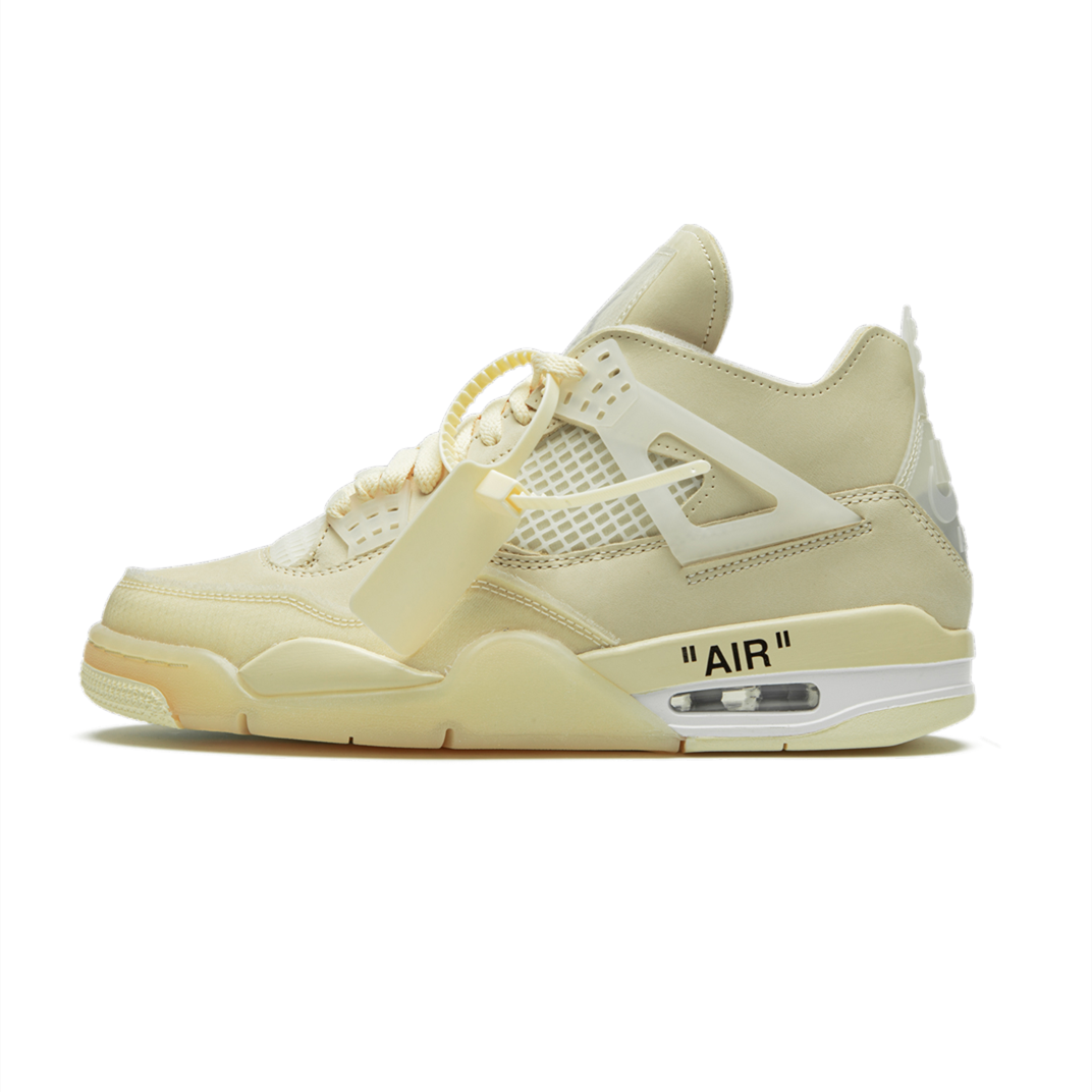 【NIKE x Off-White】Jordan Air Jordan 4 SP WMNS “Off-White - Sail”
