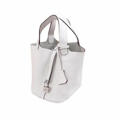 【Hermes】(エルメス) ピコタン ハンドバッグ シルバー金具 10色