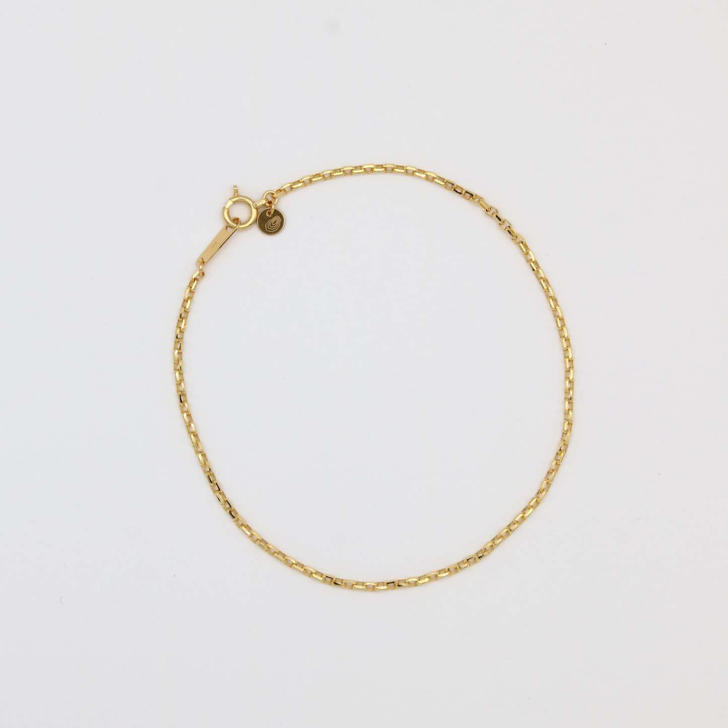 Square Chain DC Bracelet / 18K