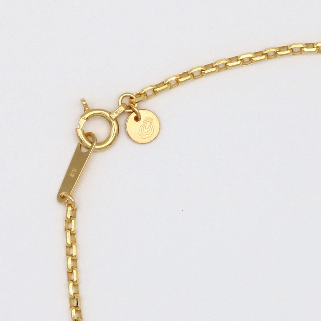 Square Chain DC Bracelet / 18K