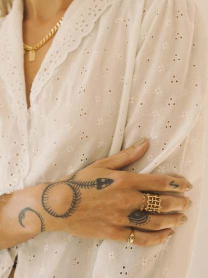 No Sign Ring Thin / Gold