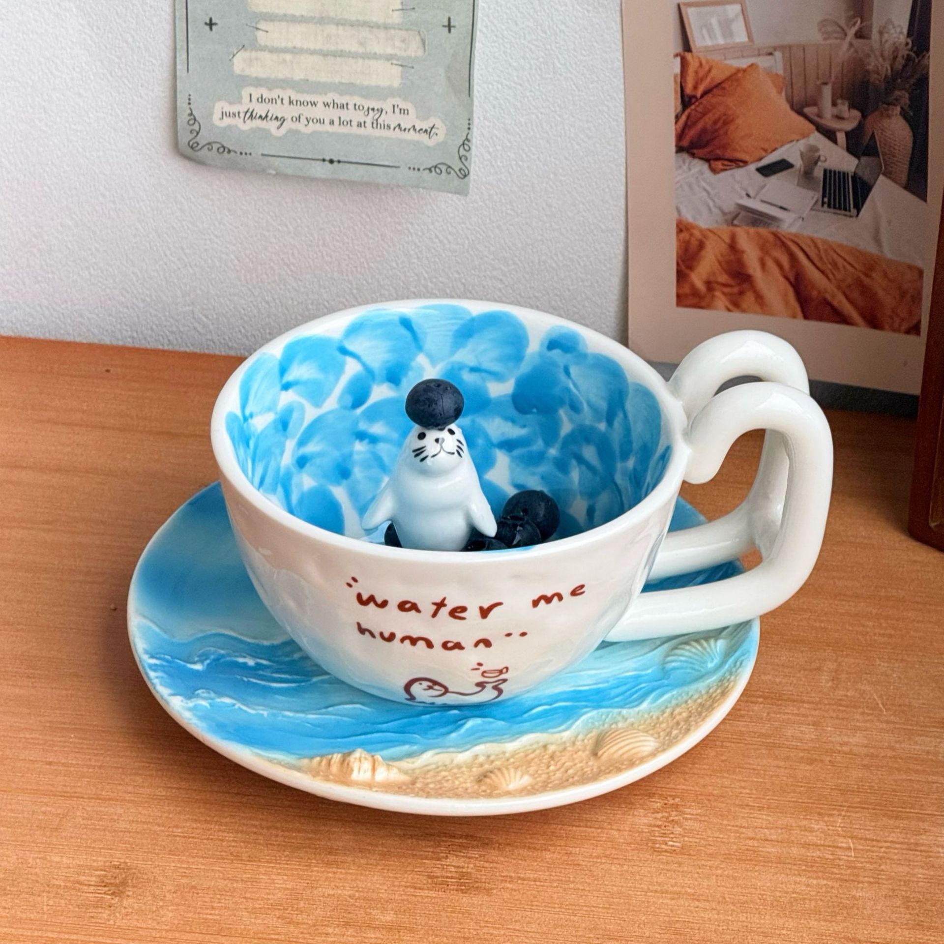 海豹杯子