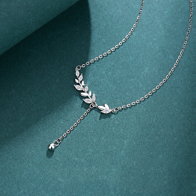 日常輕奢・足銀流蘇鎖骨鍊