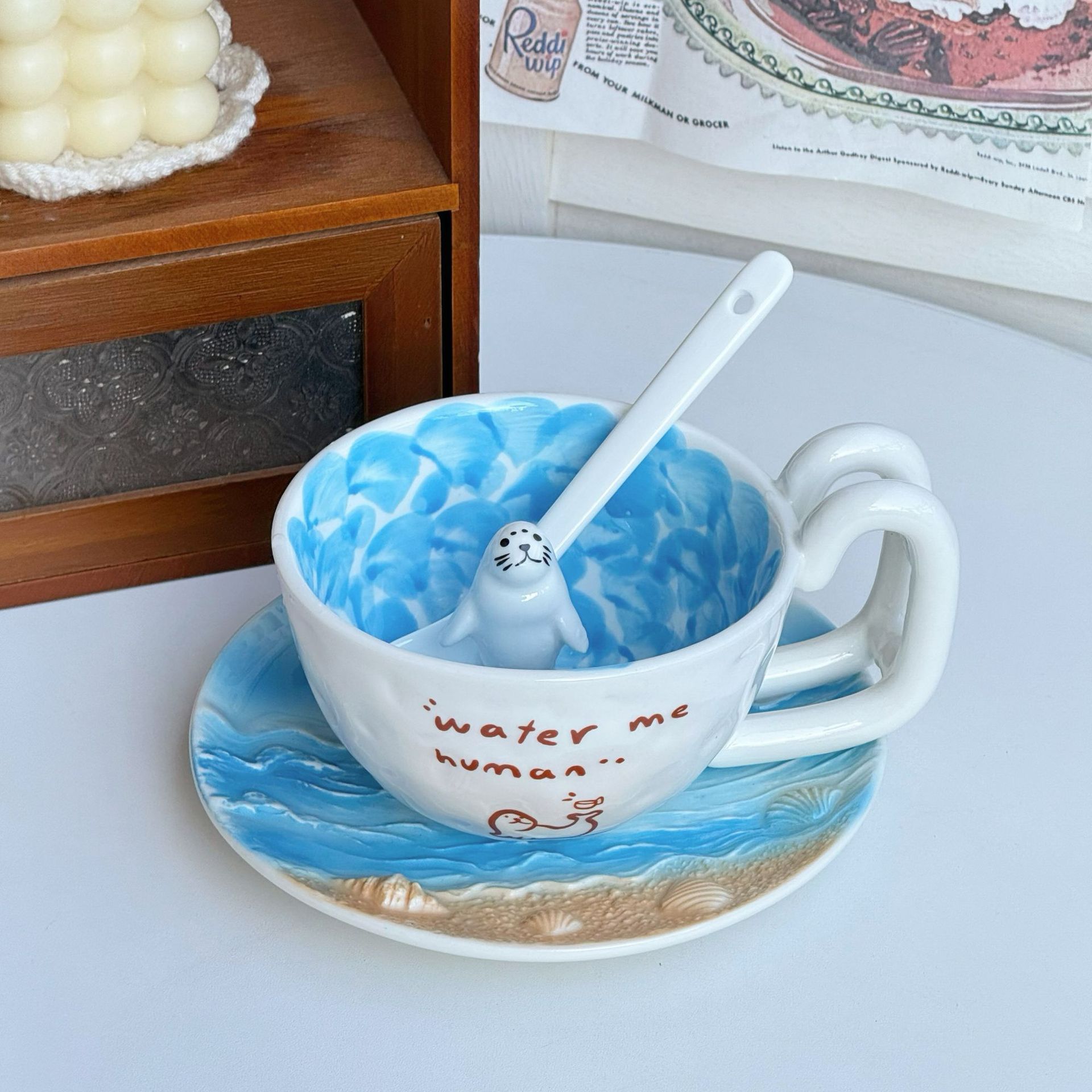 海豹杯子