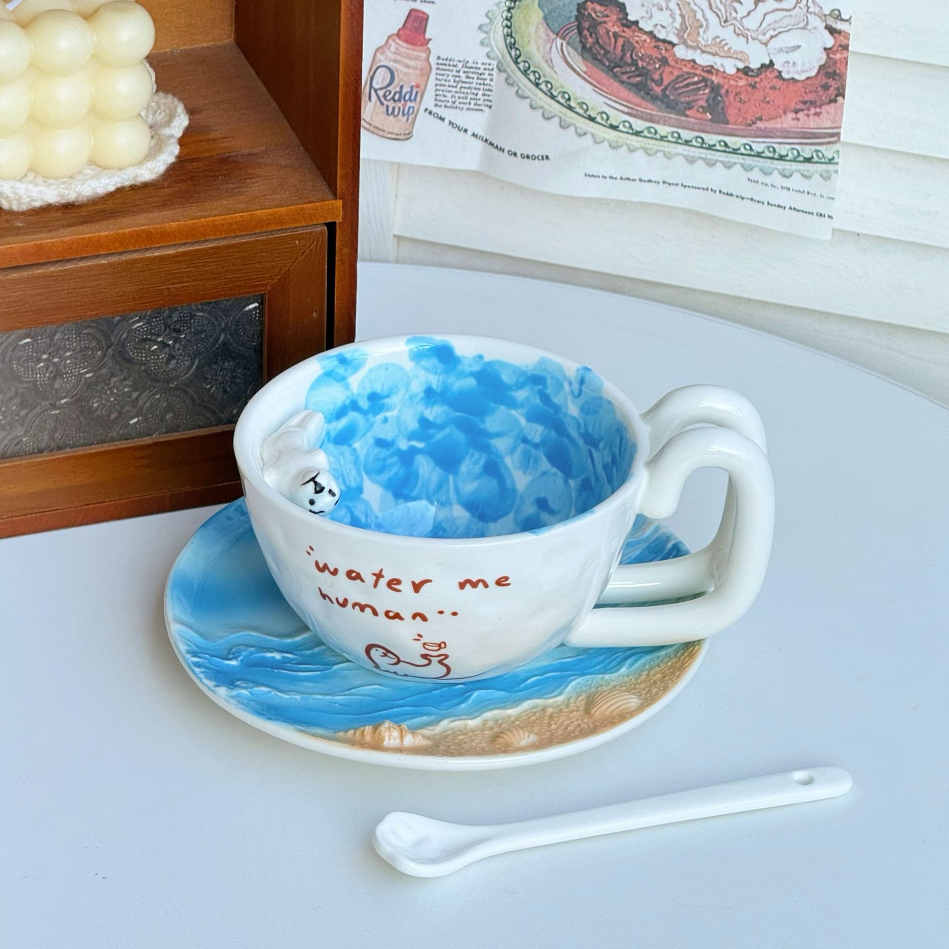 海豹杯子