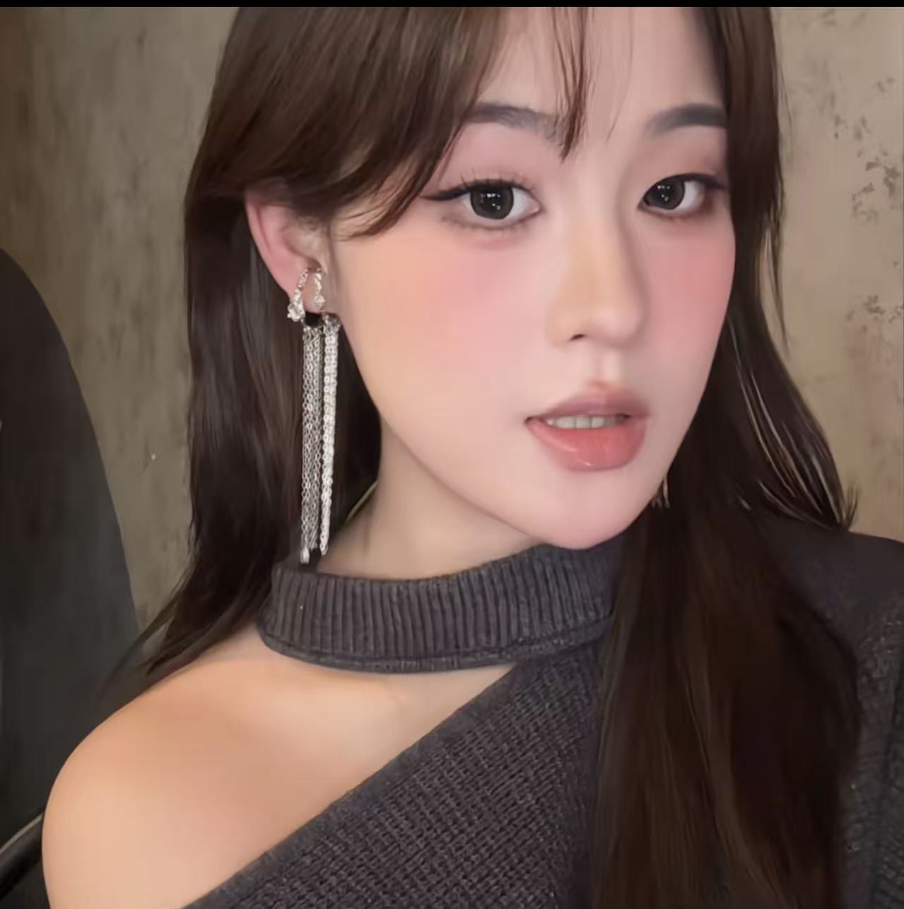 仙女系流蘇耳夾｜流光搖曳・約會必備