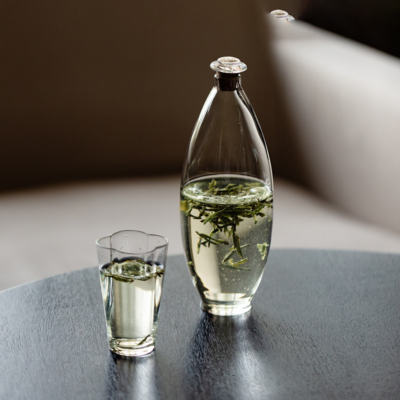 極簡泡茶套裝 | 水滴冷泡瓶 | 雲朵玻璃杯