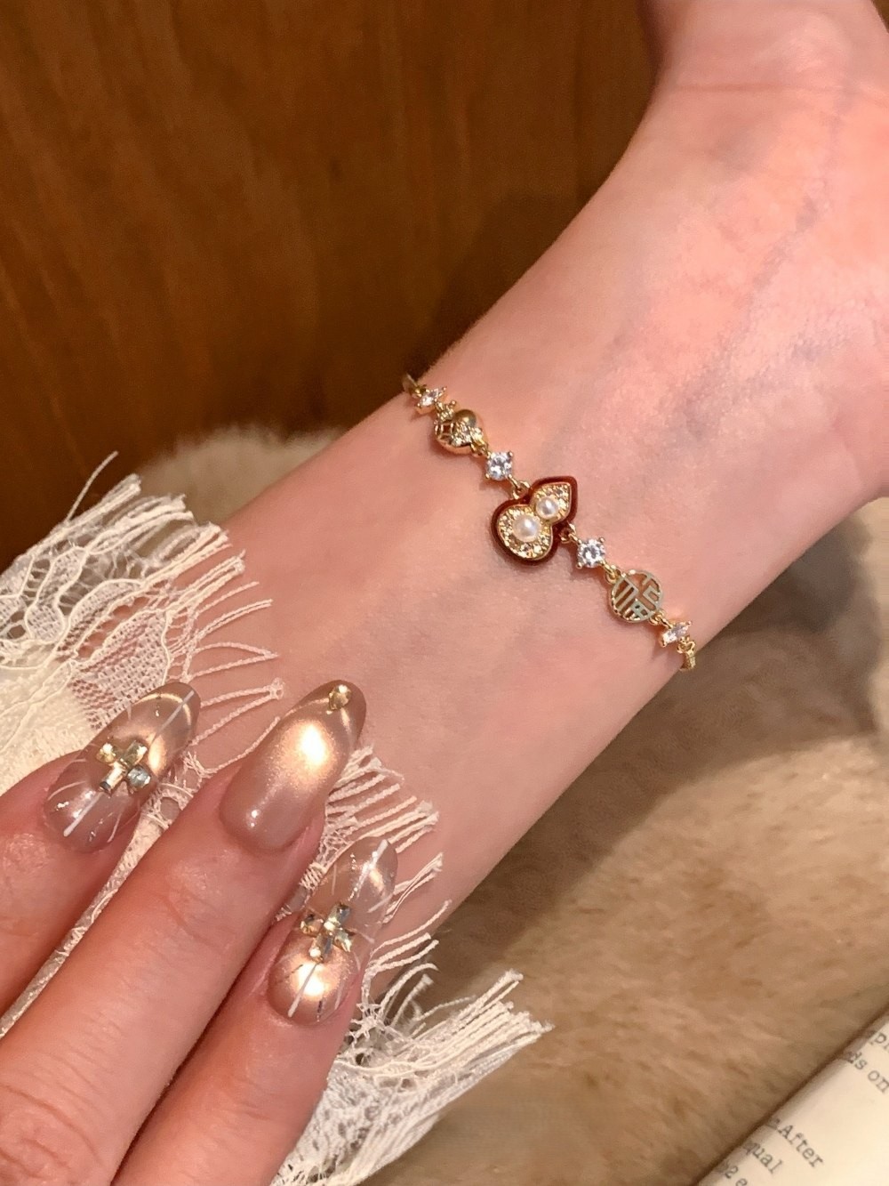 福气小葫芦手链｜新中式国风轻奢小众 2026 新款