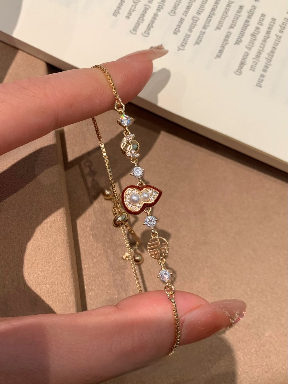 福气小葫芦手链｜新中式国风轻奢小众 2026 新款