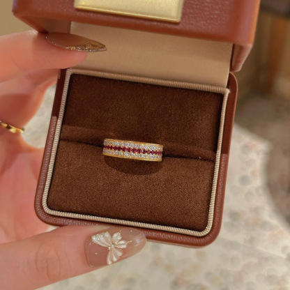 本命紅剛玉排鑽系列