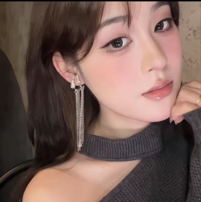 仙女系流蘇耳夾｜流光搖曳・約會必備