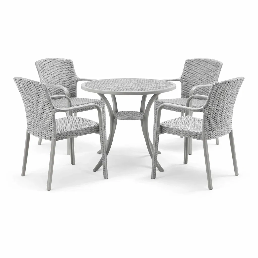 Dining table and chair set