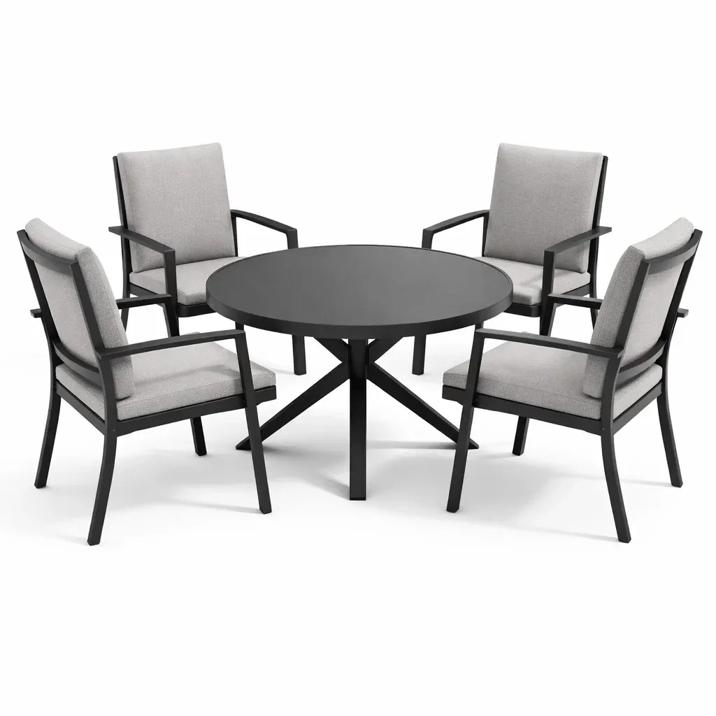Dining table and chair set
