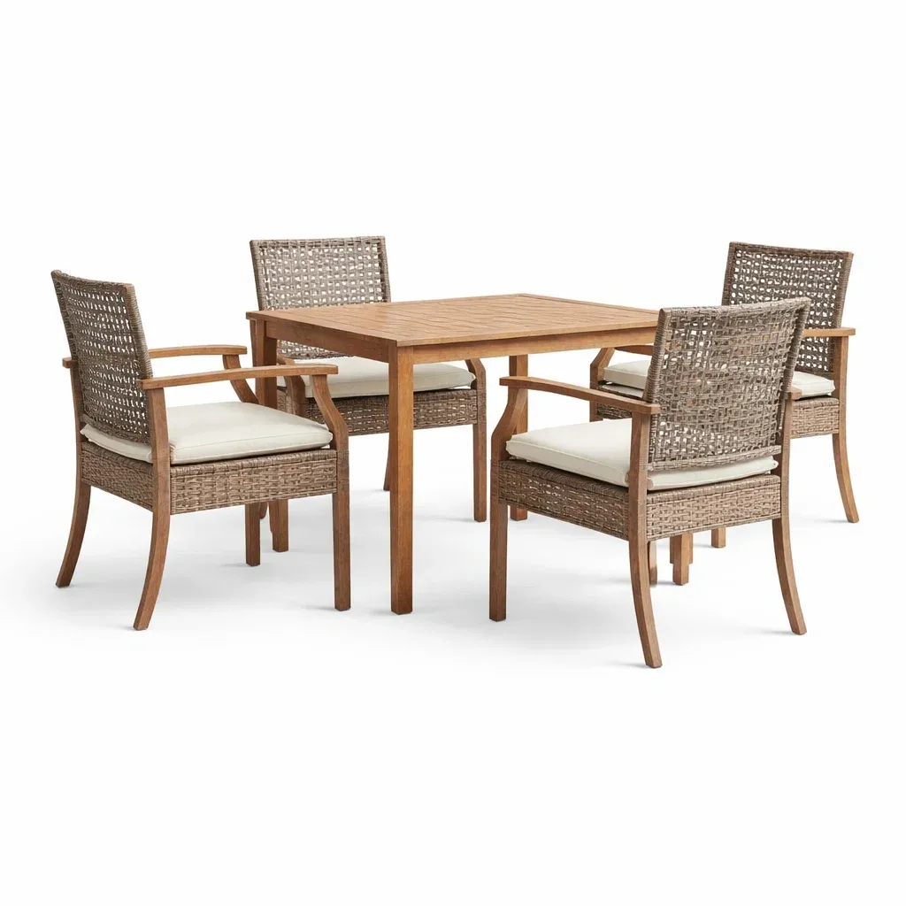 Dining table and chair set